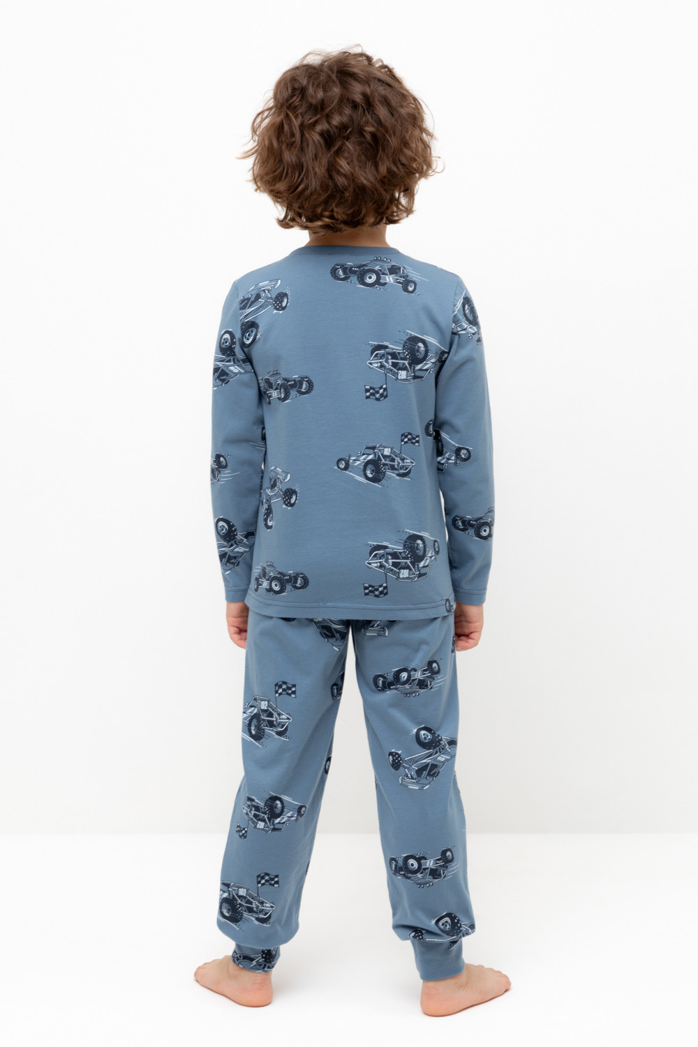 Пижама для мальчика, артикул: К 1561, цвет: синий, фото 5