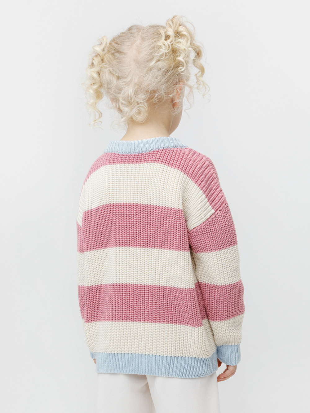 Джемпер для девочки, артикул: КВ 30174, цвет: сливки2, фото 5