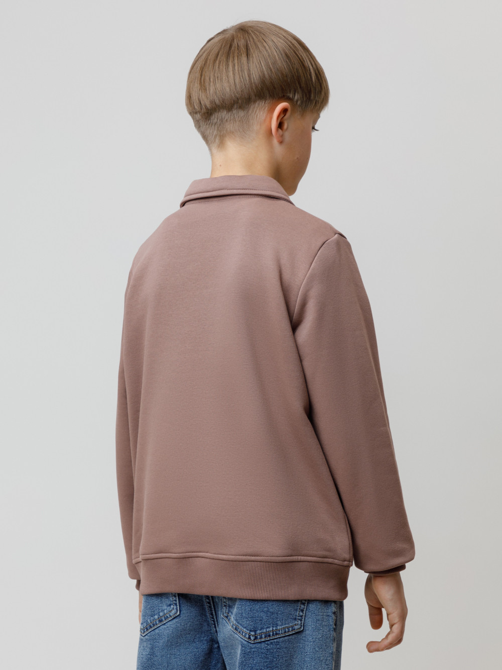 Свитшоты для мальчика, артикул: КР 302798, цвет: коричневый, фото 5