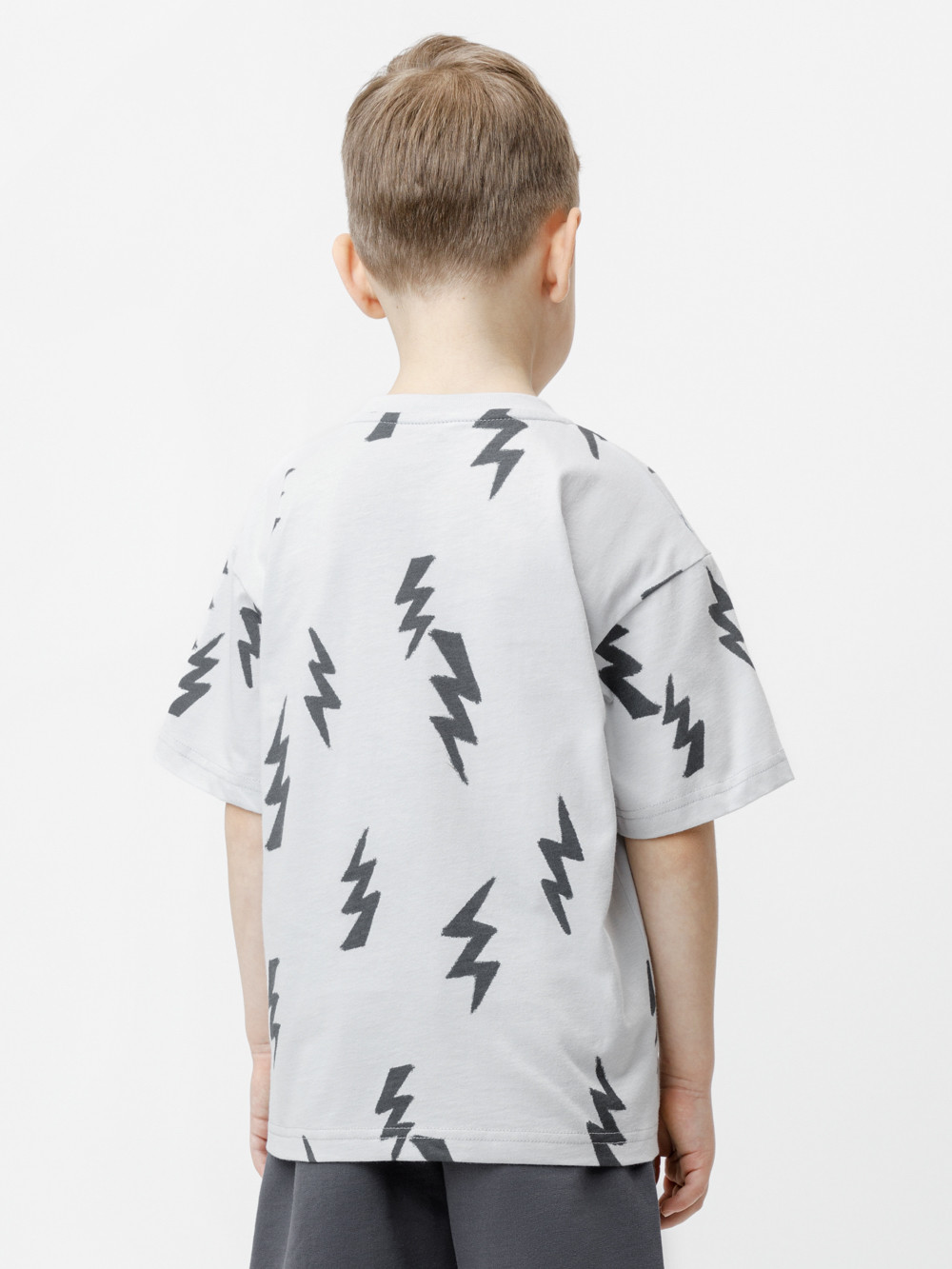 Футболка для мальчика, артикул: КР 302979, цвет: светло-серый5, фото 5