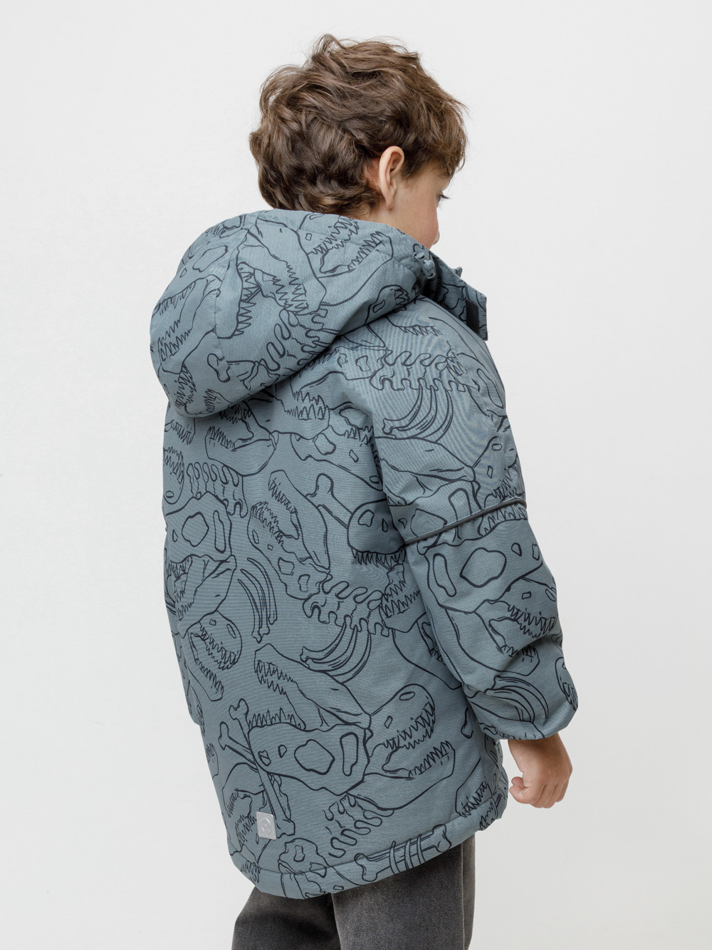 Куртки для мальчика, артикул: ВК 36093/н/4 ГР, цвет: бирюзовый, фото 5