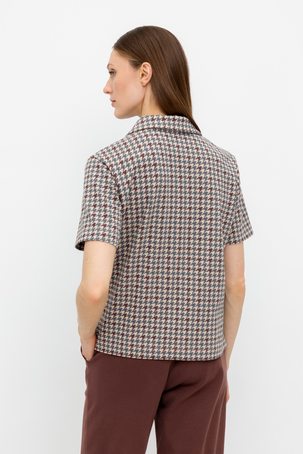 Футболки женские для мам, артикул: ЕВТ 3242, цвет: бежевый, фото 5