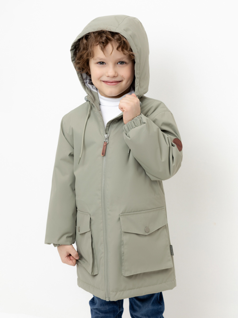 Куртки для мальчика, артикул: ВК 30150/2 УЗГ, цвет: зеленый, фото 5