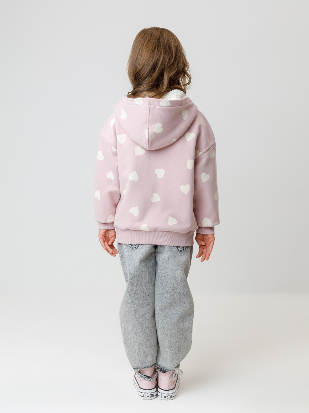 Толстовка для девочки, артикул: КР 302826, цвет: розовый, фото 5
