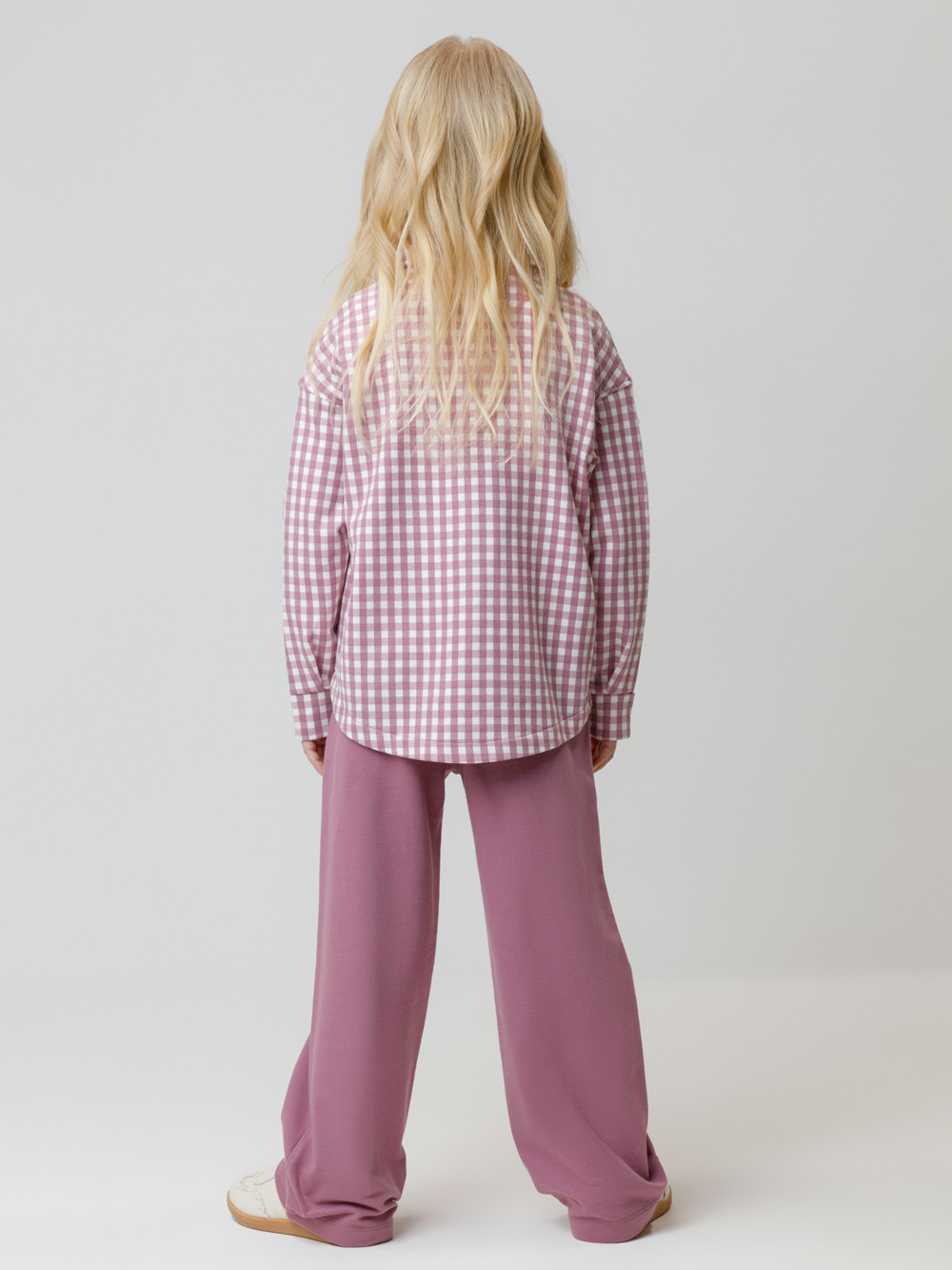 Брюки для девочки, артикул: КР 400786, цвет: бордовый, фото 5