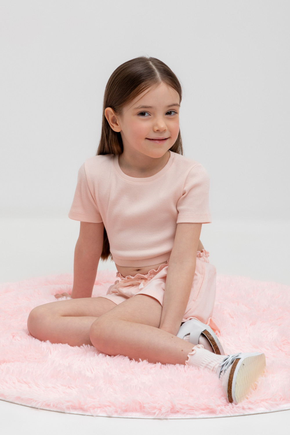 Футболка для девочки, артикул: КР 302460, цвет: светло-розовый, фото 5