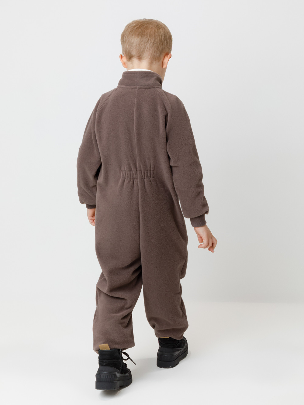 Комбинезон для мальчика, артикул: ФЛ 60006/8 ГР, цвет: коричневый, фото 5