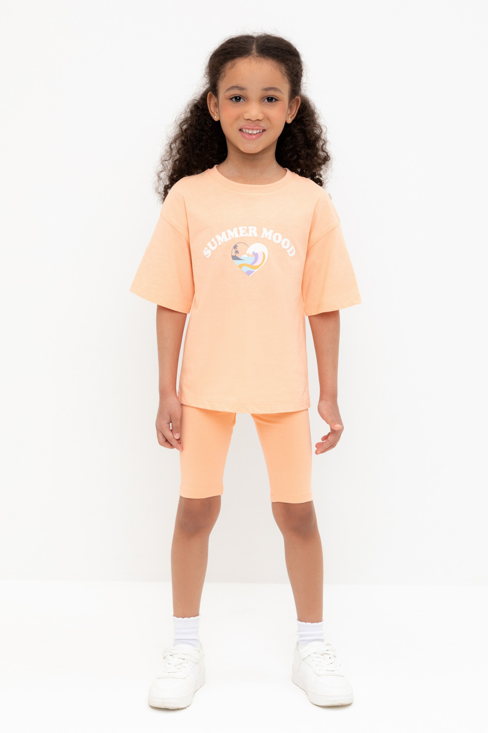 Велосипедки для девочки, артикул: КР 4036, цвет: желтый, фото 5