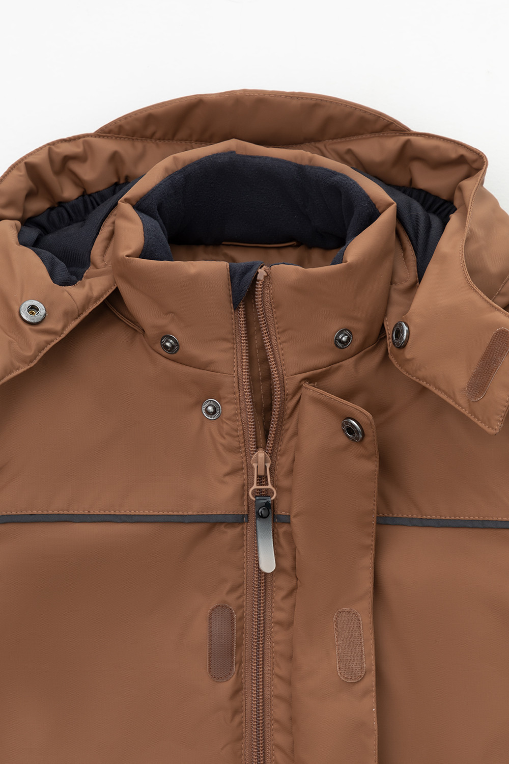 Комбинезоны утепленные для мальчика, артикул: ВК 60101/3 УЗГ (122-158), цвет: коричневый, фото 5