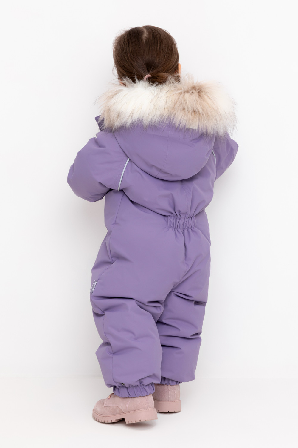 Комбинезоны утепленные для девочки, артикул: ВК 60106/2 УЗГ, цвет: фиолетовый, фото 5