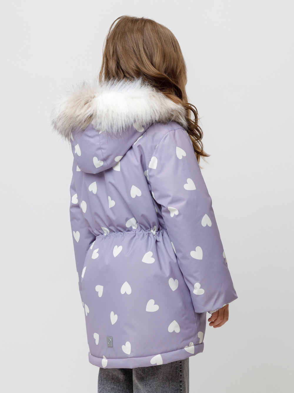 Куртка для девочки, артикул: ВК 38122/н/2 УЗГ, цвет: фиолетовый, фото 5