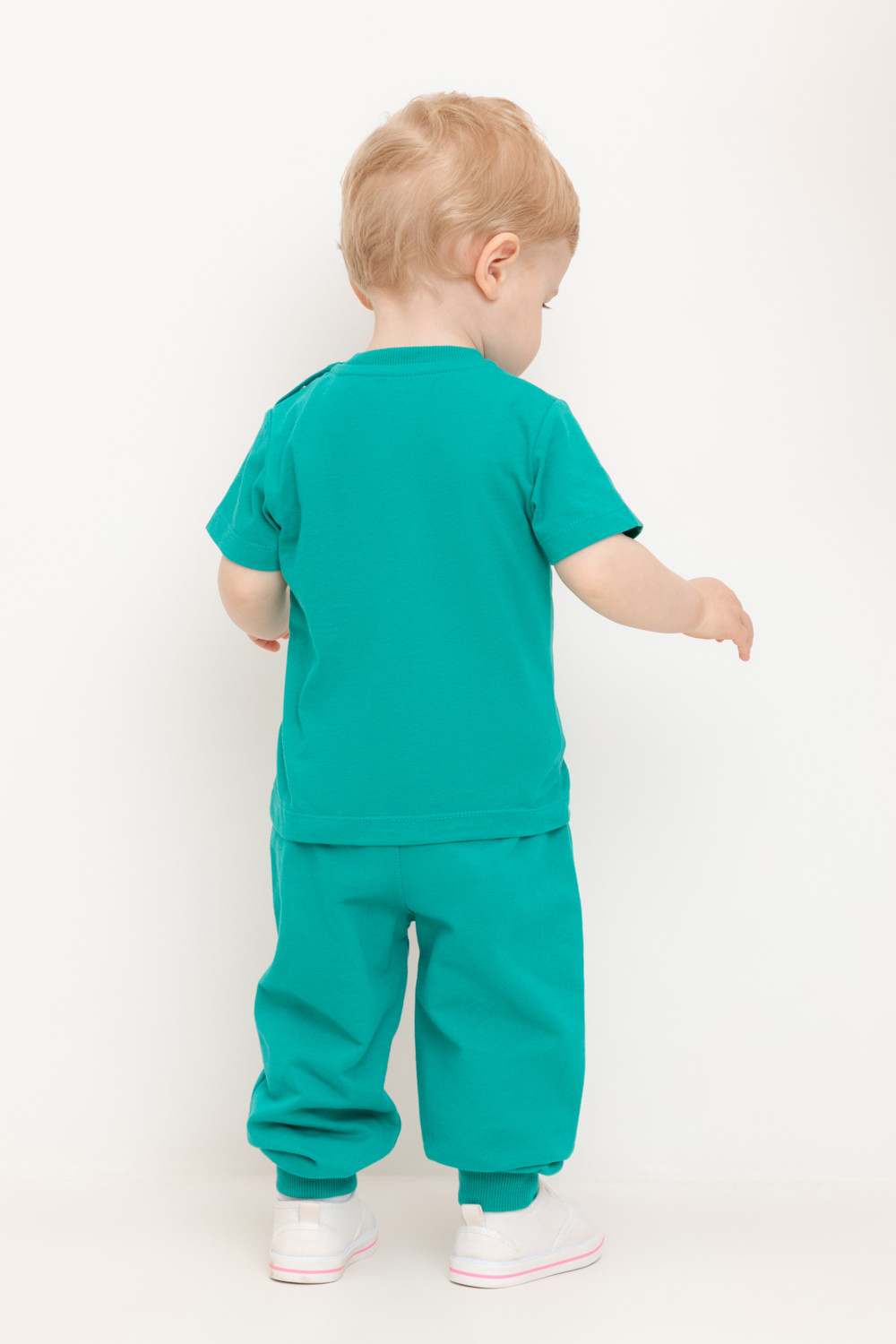 Брюки для мальчика, артикул: КР 400763, цвет: зеленый, фото 5