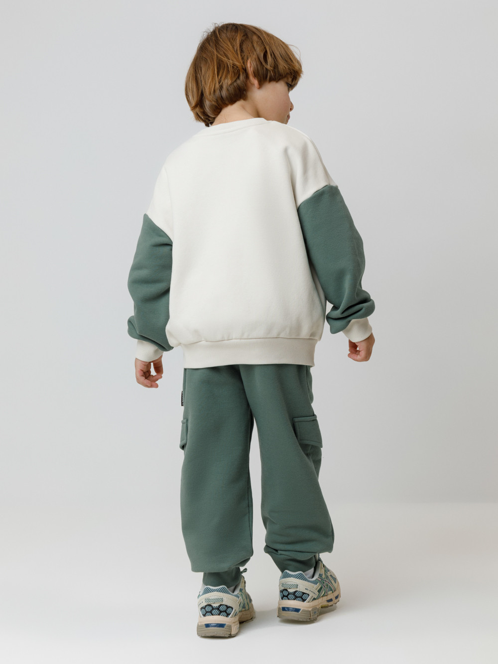 Брюки для мальчика, артикул: КР 400861, цвет: зеленый, фото 5