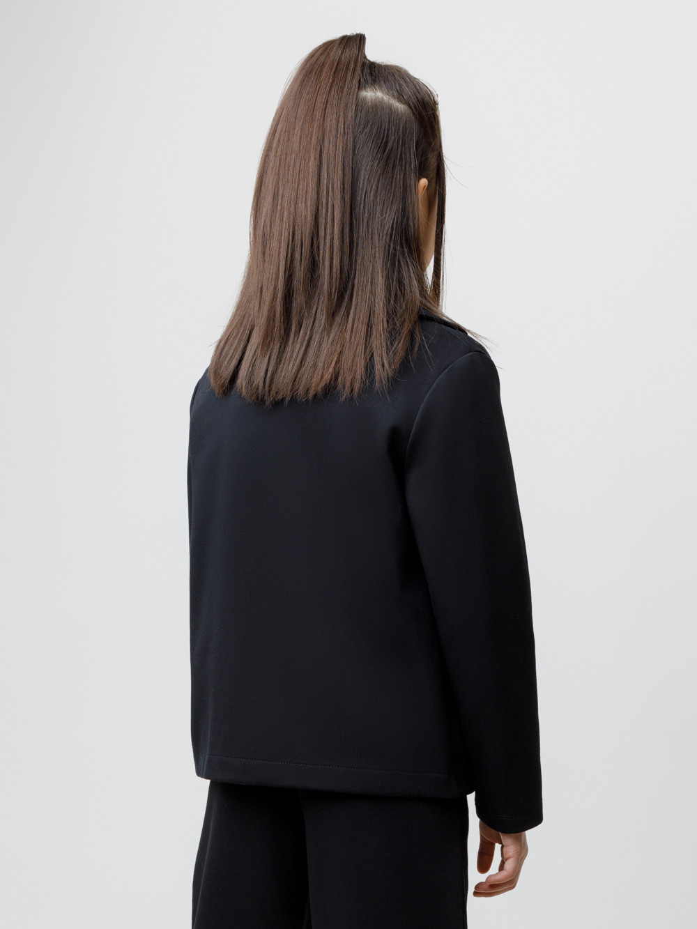 Жакет для девочки, артикул: К 302765, цвет: черный, фото 5