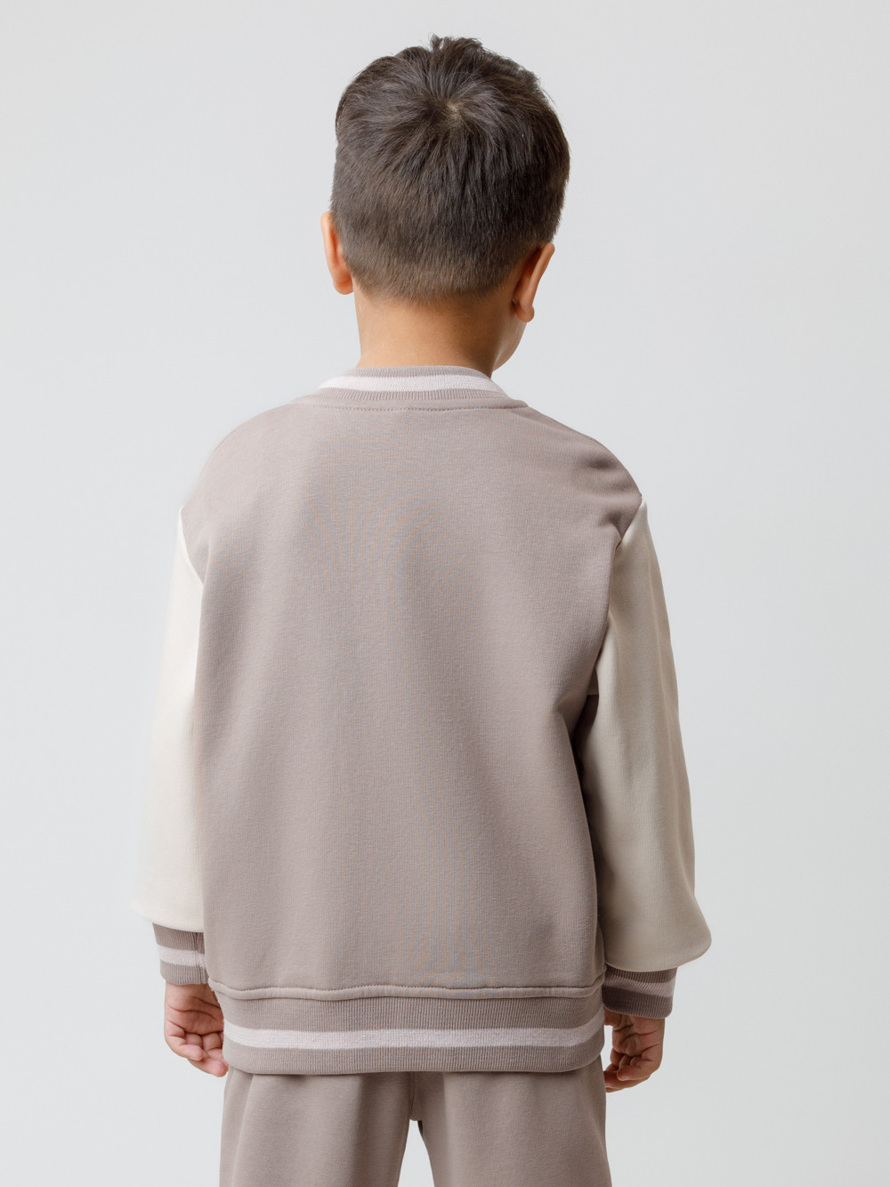 Жакет для мальчика, артикул: КР 302678, цвет: коричневый, фото 5