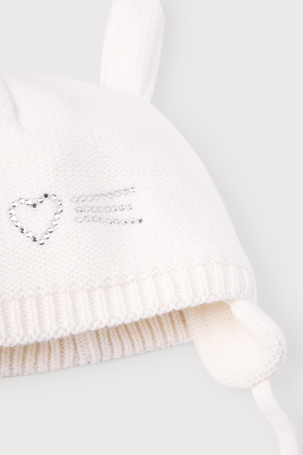 Шапка для девочки, артикул: КВ 20220/ш, цвет: белый, фото 5