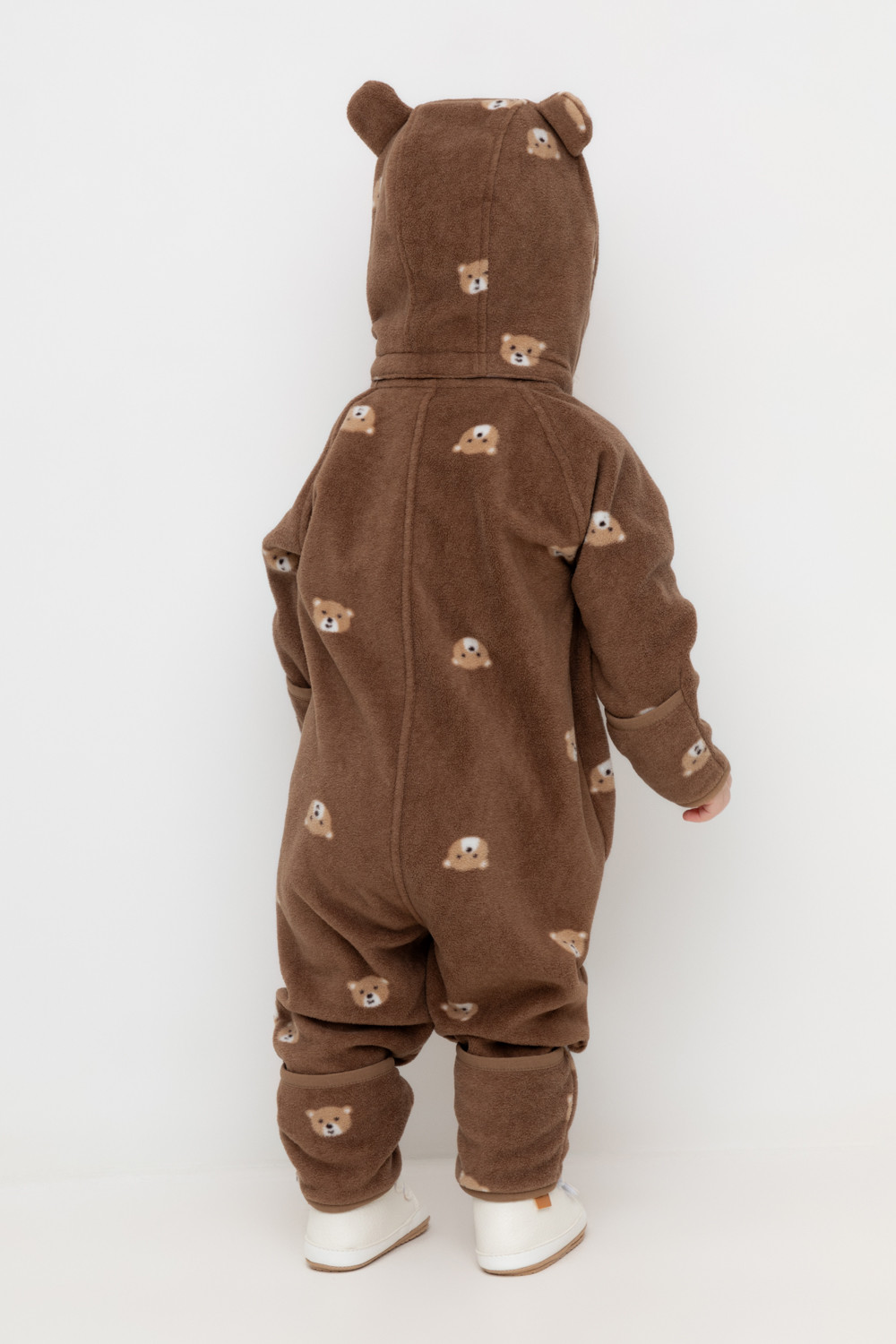 Комбинезон для мальчика, артикул: ФЛ 60008/н/1 ГР, цвет: коричневый, фото 5