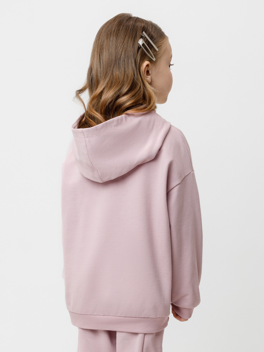 Худи для девочки, артикул: КР 302676, цвет: розовый, фото 5