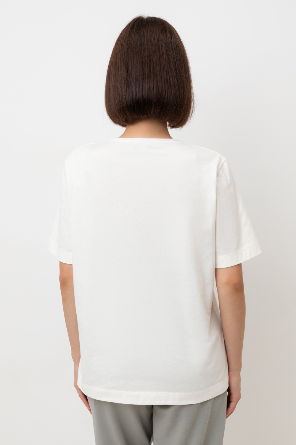 Футболки женские для мам, артикул: ЕВТ 3289, цвет: бежевый, фото 5