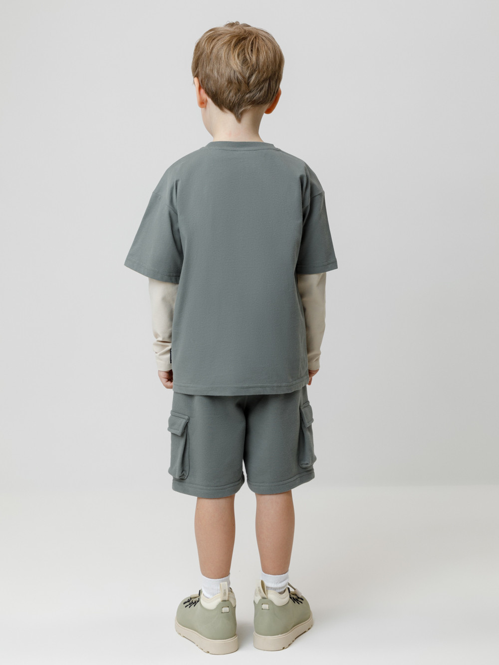 Шорты для мальчика, артикул: КР 400828, цвет: зеленый, фото 5