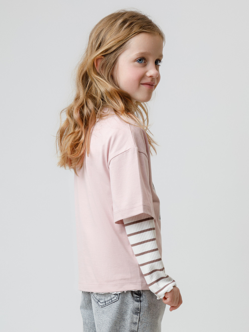 Футболка для девочки, артикул: КР 302828, цвет: розовый, фото 5