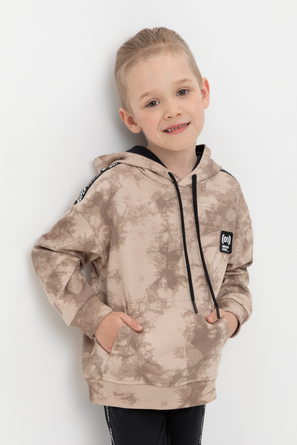 Толстовки для мальчика, артикул: КР 302601, цвет: бежевый, фото 5