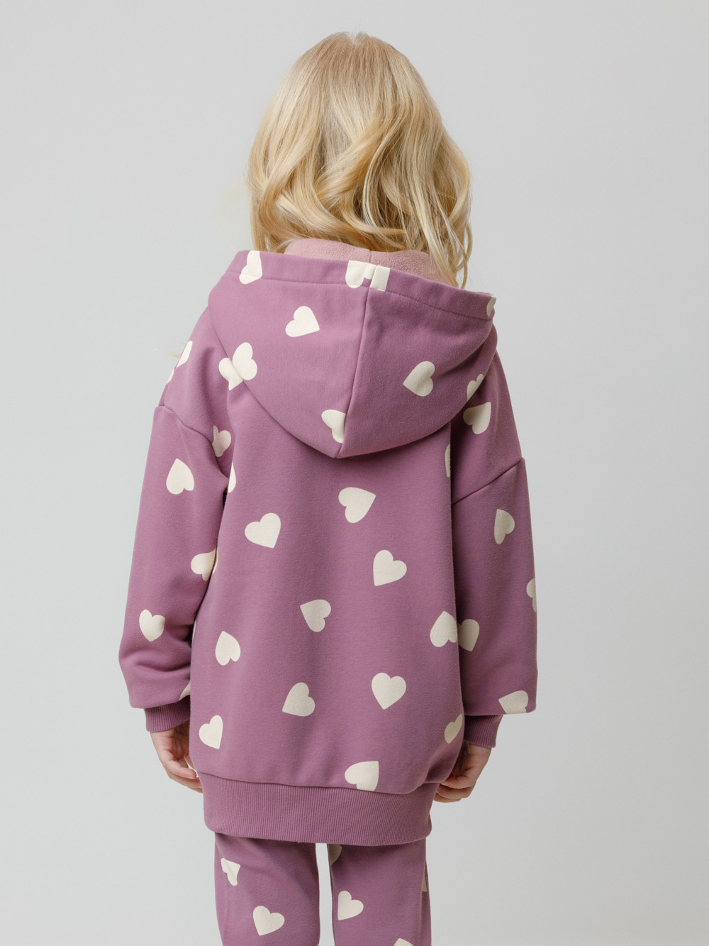 Толстовка для девочки, артикул: КР 302826, цвет: бордовый, фото 5
