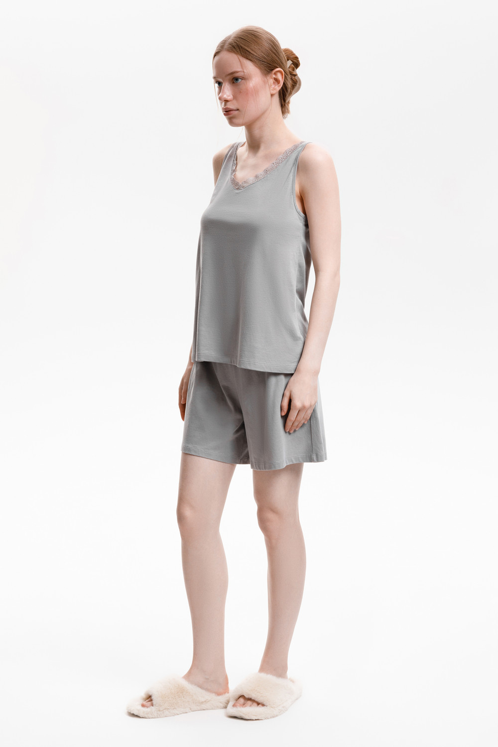 Комплекты для дома для мам, артикул: Е 20152, цвет: серый, фото 5