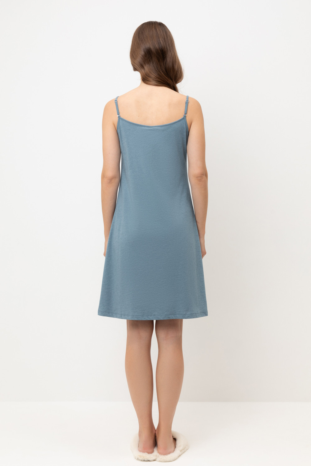 Сорочки ночные женские для мам, артикул: Е 10027, цвет: голубой, фото 5