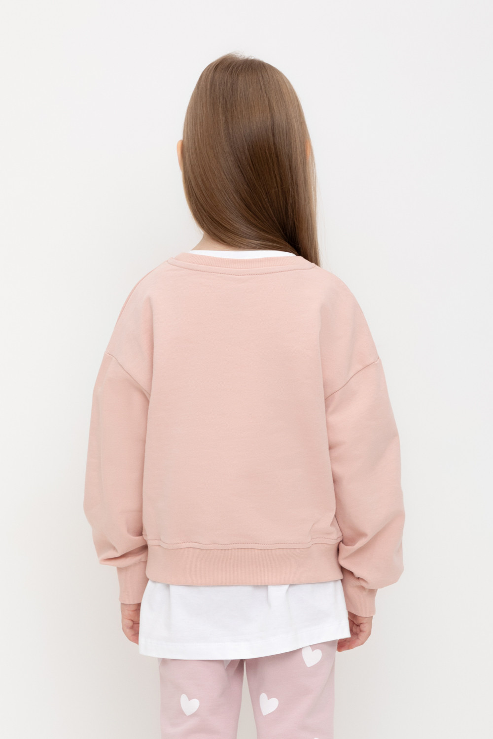 Джемпер для девочки, артикул: К 302119, цвет: розовый, фото 5