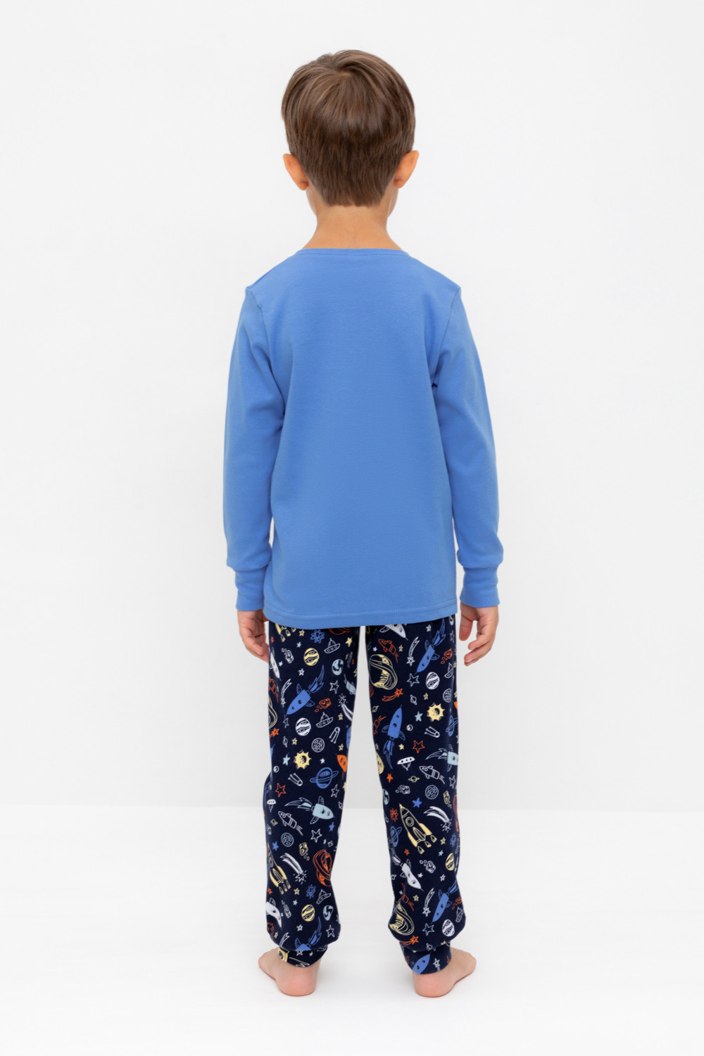 Пижама для мальчика, артикул: К 1541, цвет: голубой, фото 5