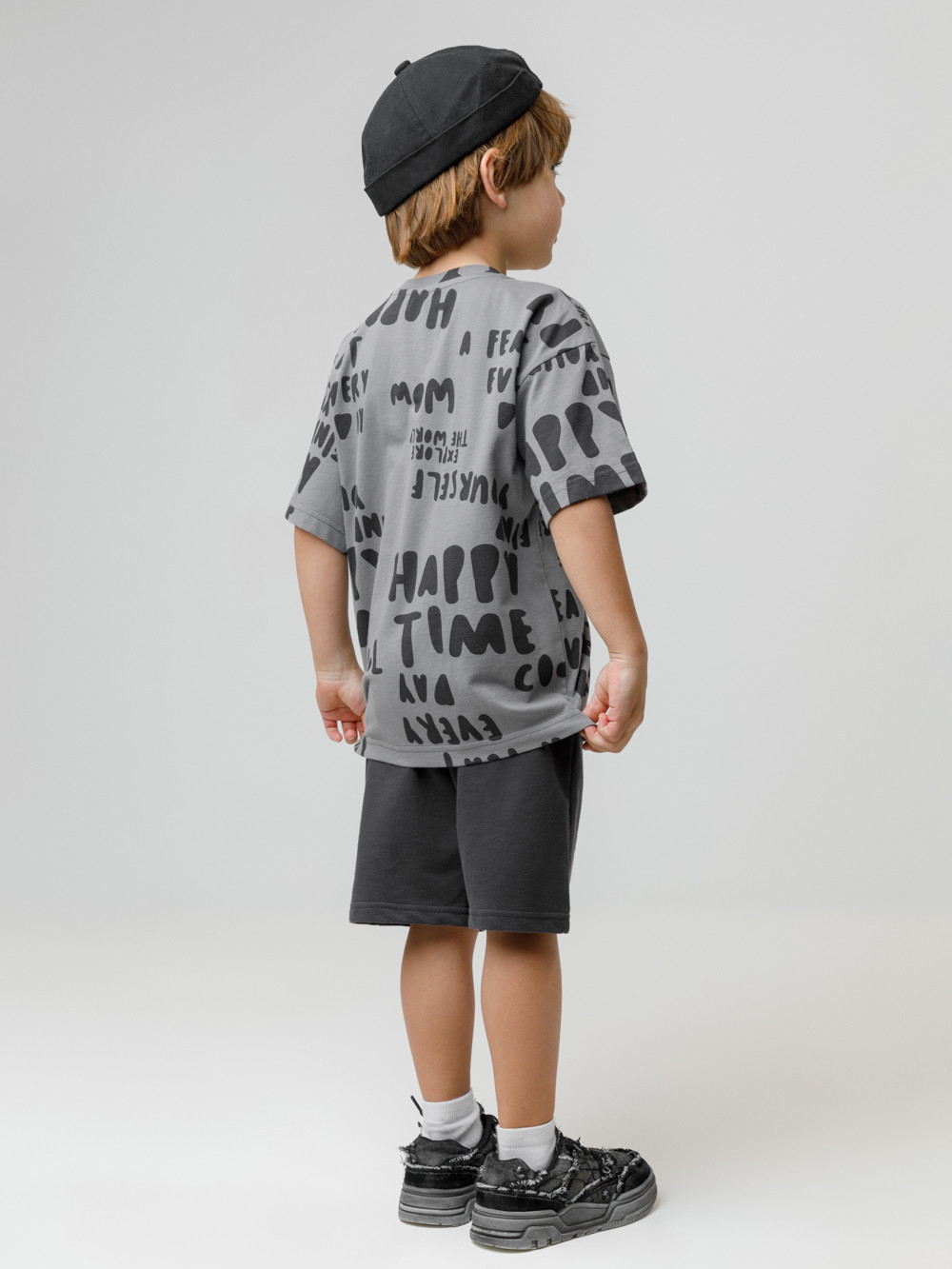 Шорты для мальчика, артикул: КР 400596, цвет: темно-серый, фото 5