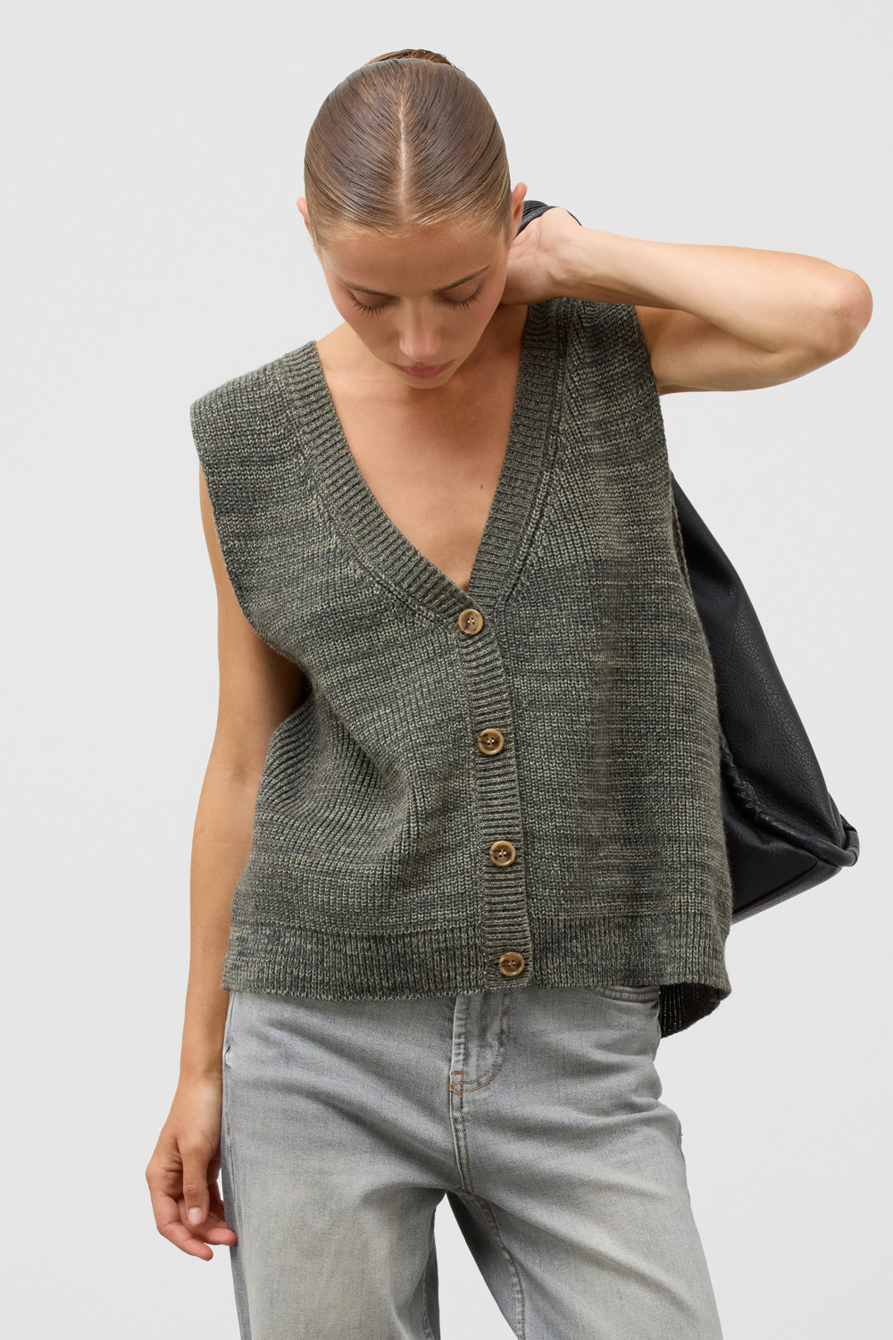 Жилеты женские для мам, артикул: ЕВ 30260/ш, цвет: зеленый, фото 5