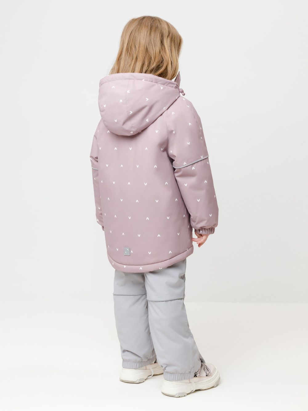 Куртка для девочки, артикул: ВК 38121/н/1 ГР, цвет: розовый, фото 5