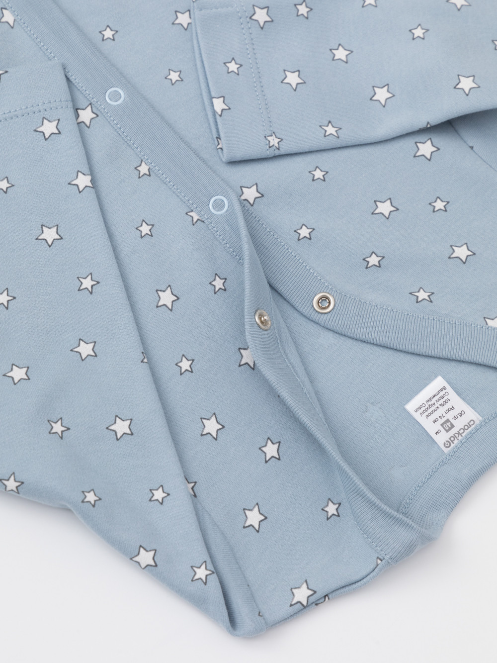 Комбинезон для новорожденных, артикул: К 6025-2уп, цвет: синий, фото 5