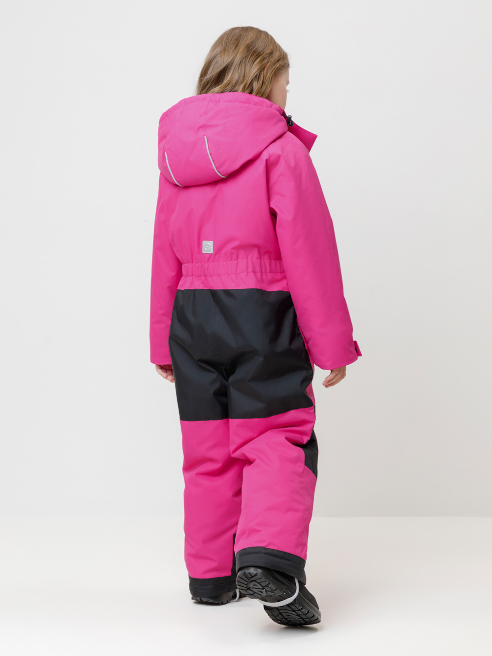 Комбинезоны утепленные для девочки, артикул: ВК 60128/2 УЗГ, цвет: ярко-розовый, фото 5
