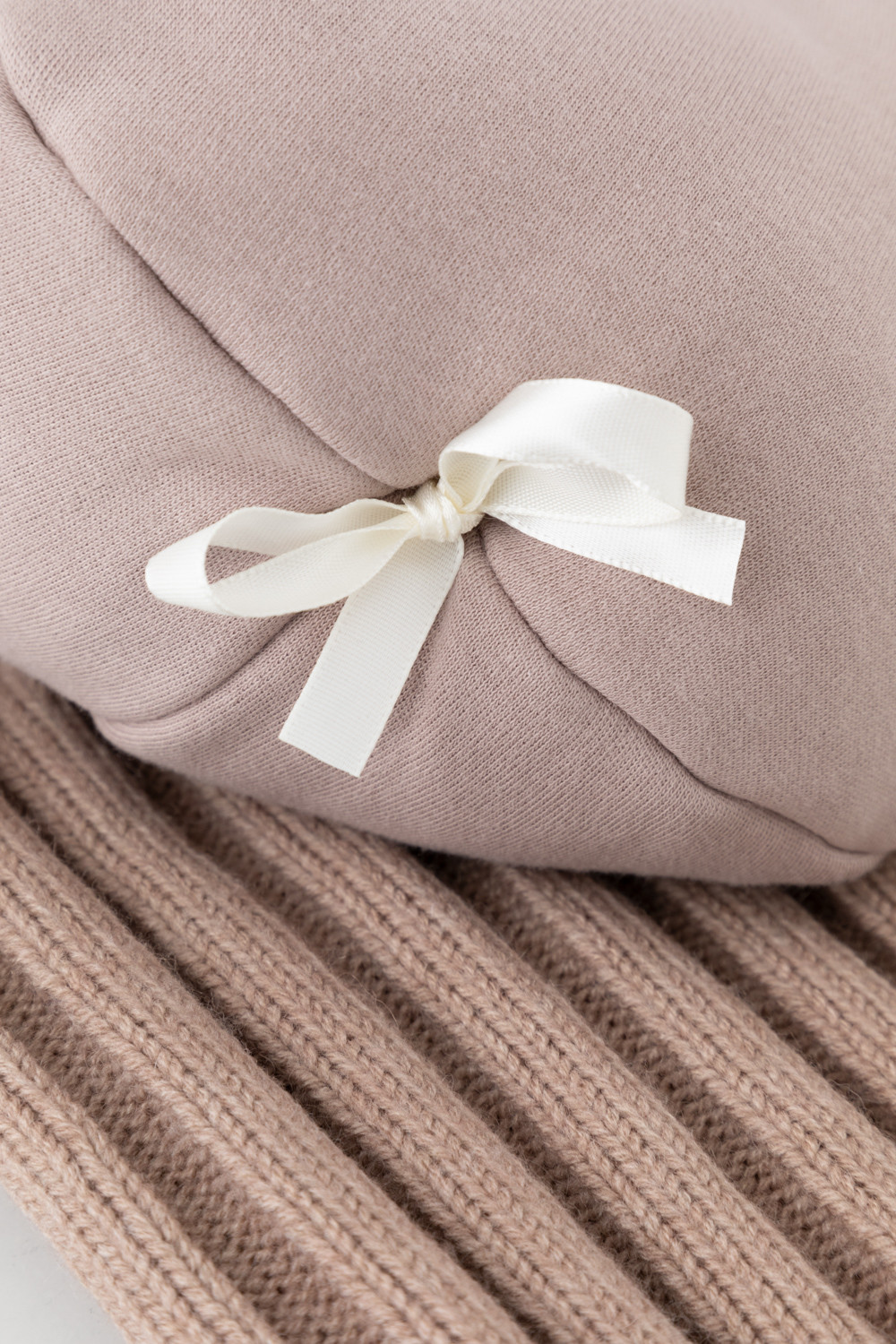 Комплект вязаный для девочки, артикул: КВ 22017/ш, цвет: бежевый, фото 5