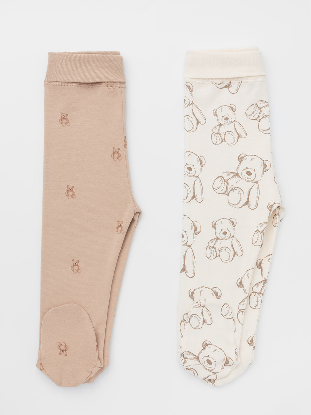 Ползунки для новорожденных, артикул: К 400220-2уп, цвет: бежевый, фото 6