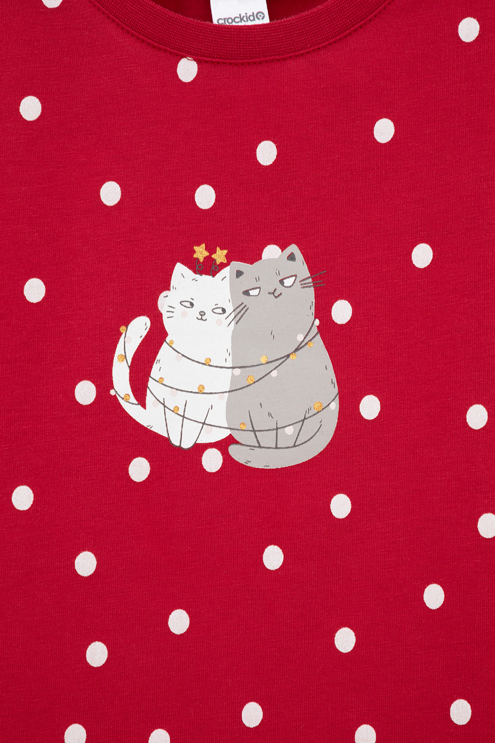 Пижама для девочки, артикул: К 1639, цвет: красный, фото 6