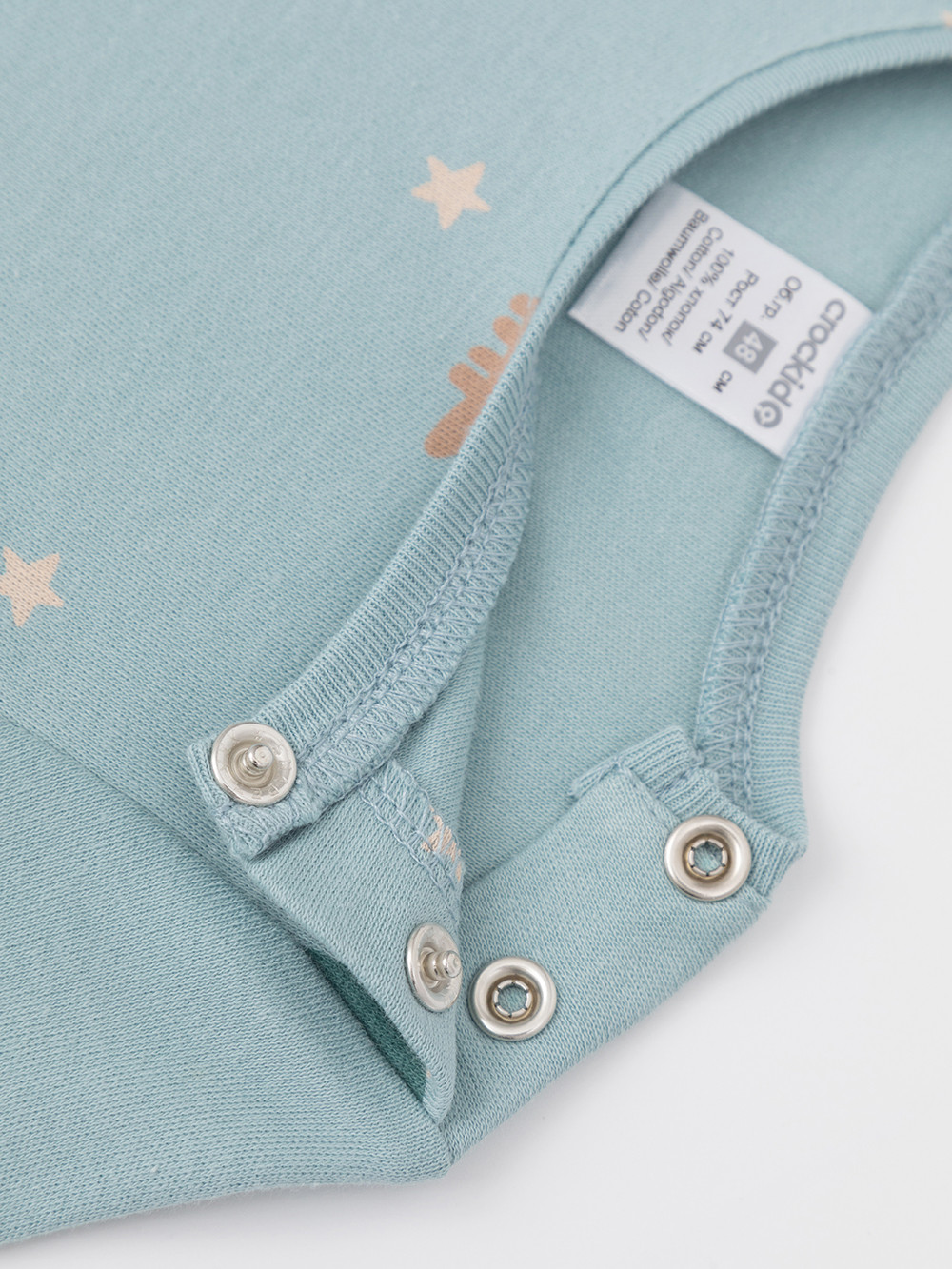 Боди для новорожденных, артикул: К 6087-2уп, цвет: голубой, фото 6