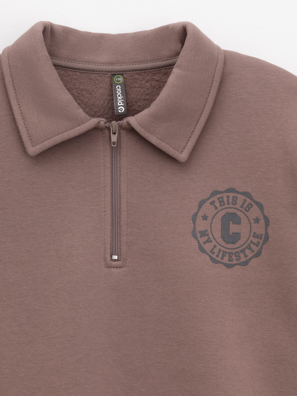 Свитшоты для мальчика, артикул: КР 302798, цвет: коричневый, фото 6