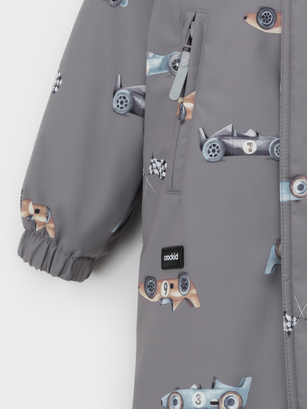 Комбинезоны утепленные для мальчика, артикул: ВК 60085/н/76 Ал, цвет: кофейный, фото 6