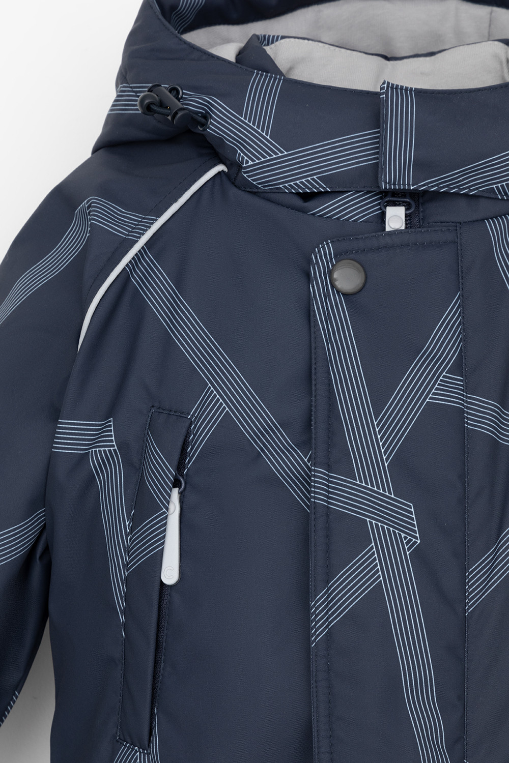 Комбинезоны утепленные для мальчика, артикул: ВК 60032/н/52 Ал, цвет: темно-синий, фото 6