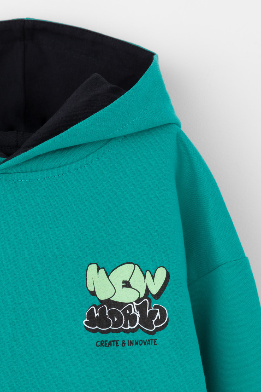 Толстовки для мальчика, артикул: КР 302653, цвет: зеленый, фото 6