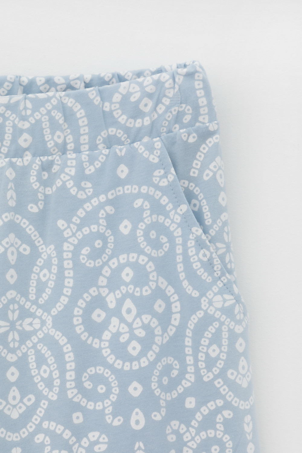 Брюки для дома для мам, артикул: Е 40046, цвет: голубой, фото 6