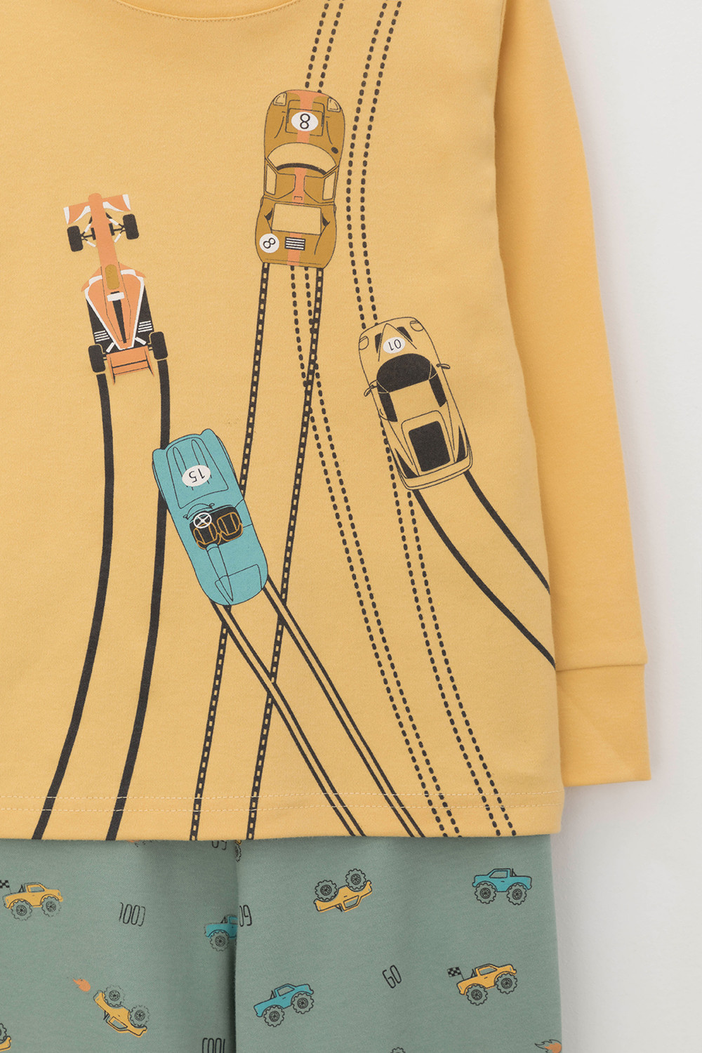 Пижама для мальчика, артикул: К 1541/25, цвет: желтый, фото 6
