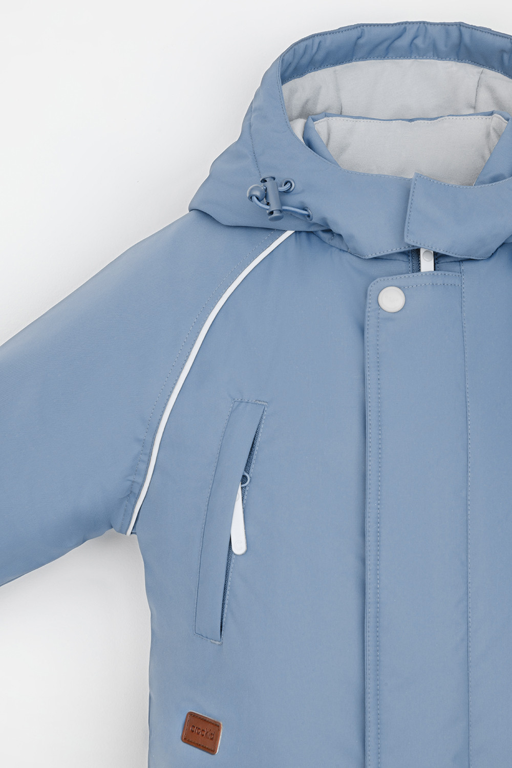 Комбинезоны утепленные для мальчика, артикул: ВК 60118/3 ГР, цвет: голубой, фото 6