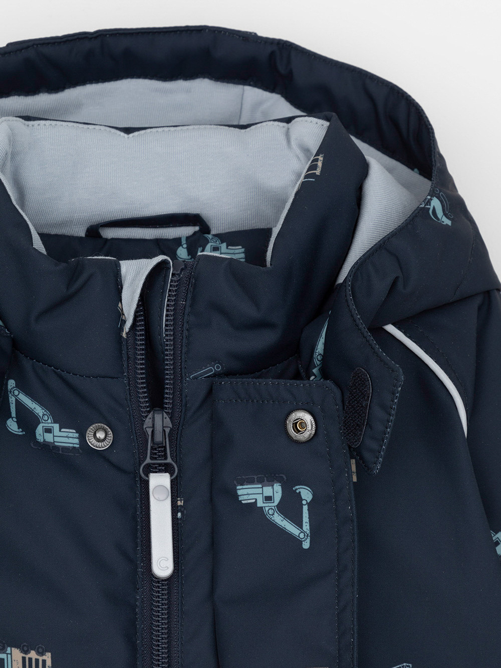 Комбинезоны утепленные для мальчика, артикул: ВК 60085/н/60 УЗГ, цвет: темно-синий, фото 6