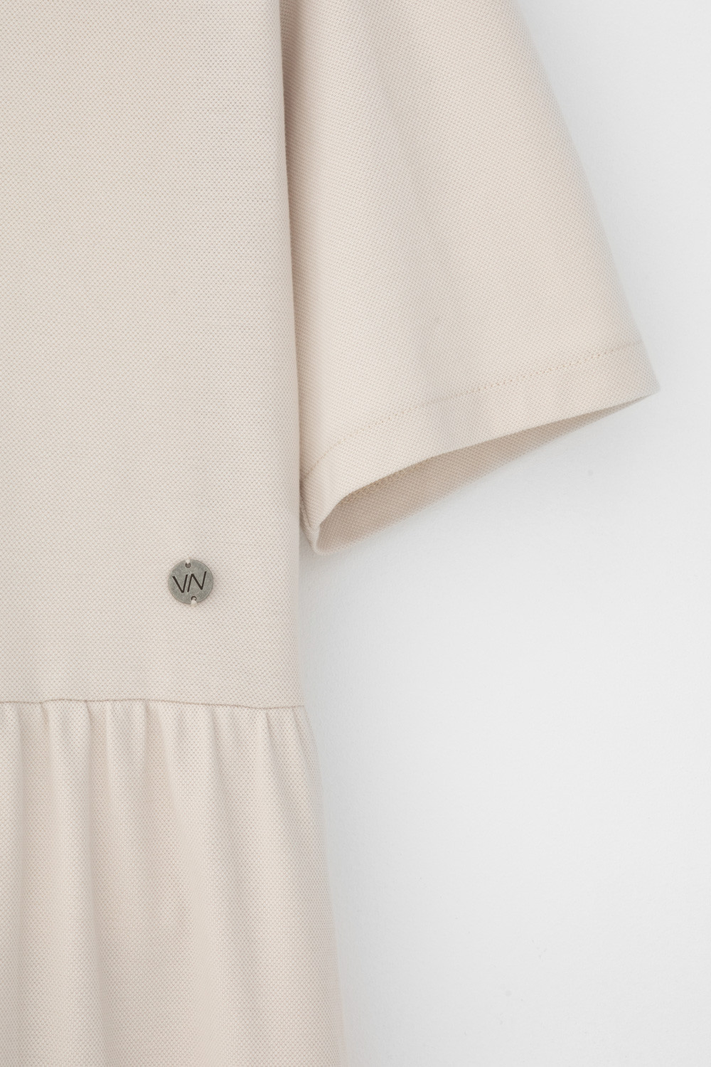 Платья женские для мам, артикул: ЕВТ 5065, цвет: бежевый, фото 6