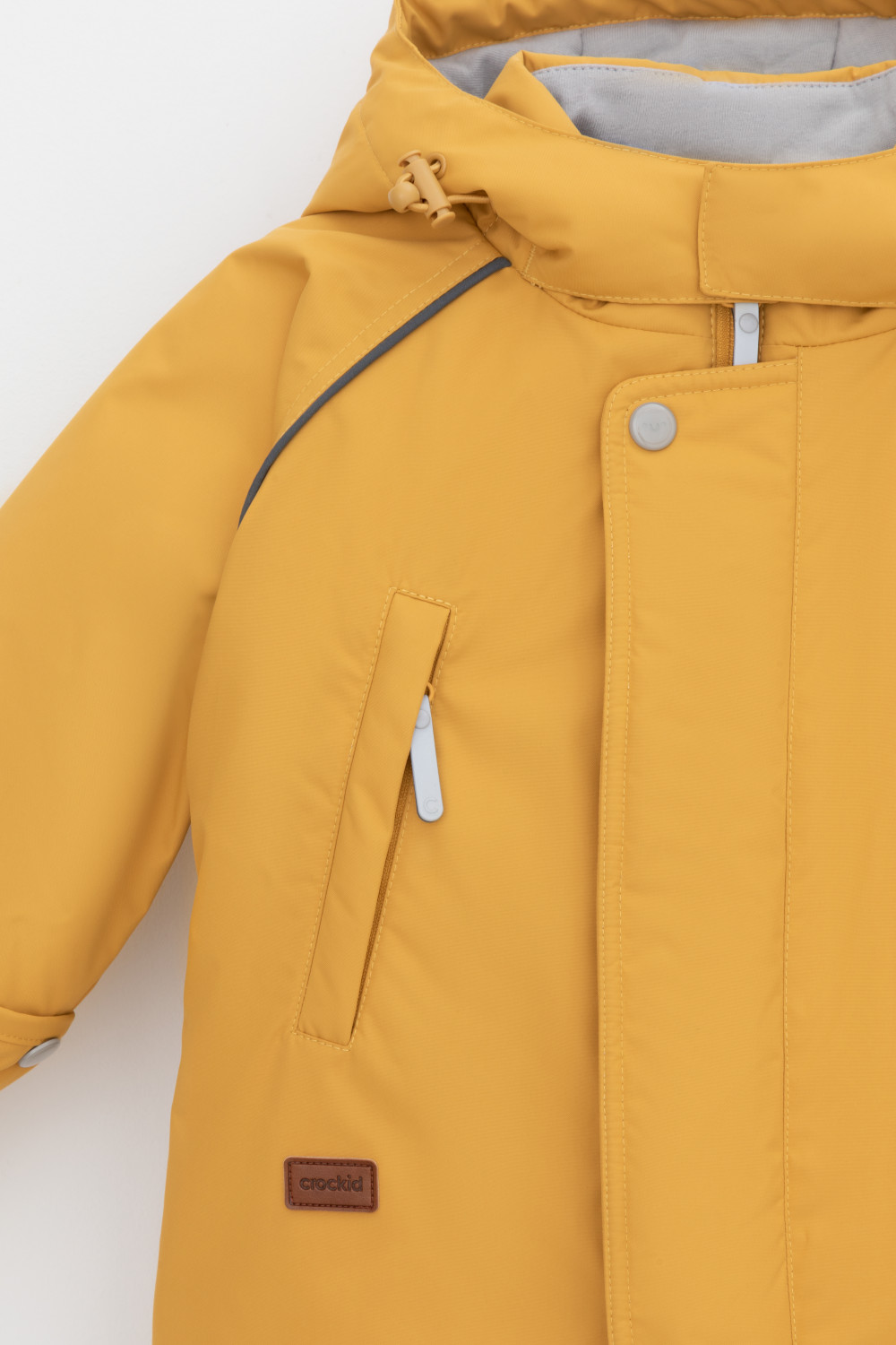 Комбинезоны утепленные для мальчика, артикул: ВК 60032/8 Ал, цвет: желтый, фото 6